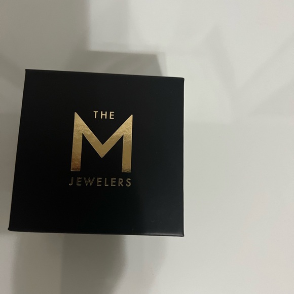 The Pave Bubble Letter Pendant Necklace - Picture 3 of 4